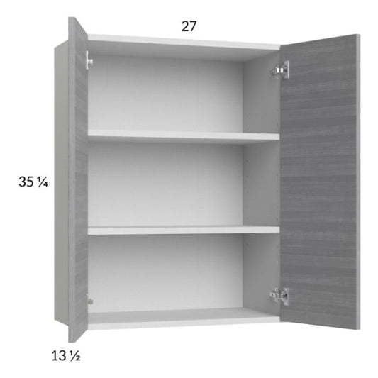 RTA Euro Grey 27" x 35-1/4" Wall Cabinet