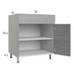 RTA Euro Grey 30" Base Cabinet