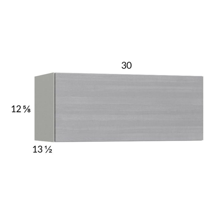 RTA Euro Grey 30" x 12-5/8" Flip Up Door Wall Cabinet