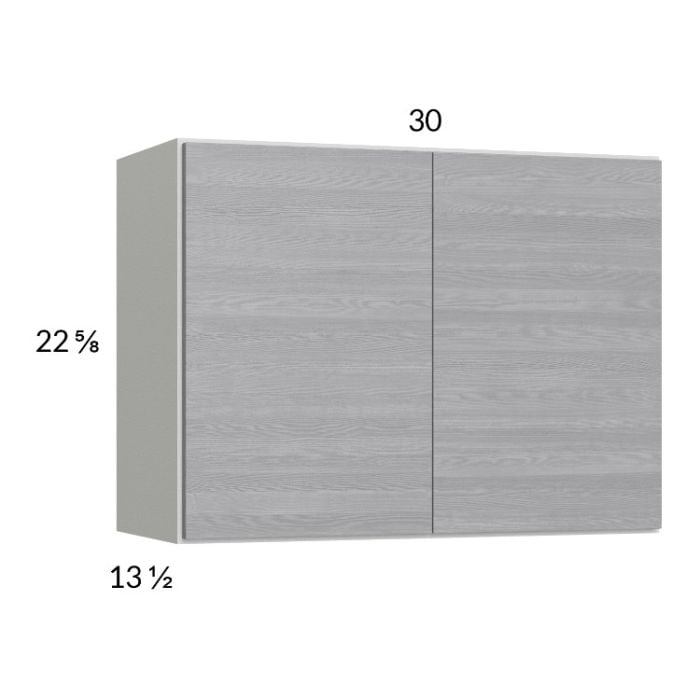 RTA Euro Grey 30" x 22-5/8" Wall Cabinet