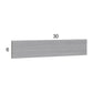 RTA Euro Grey 30" x 6" Appliance Filler Kit