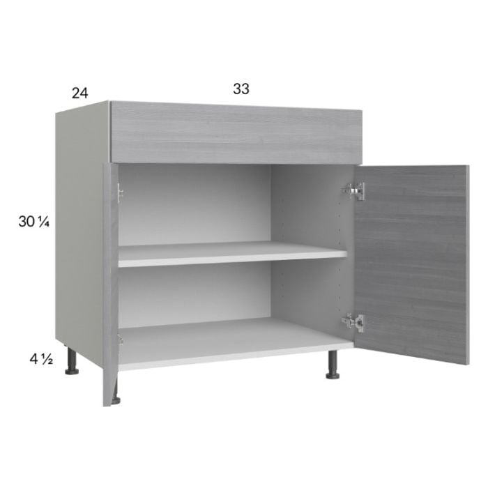 RTA Euro Grey 33" Base Cabinet