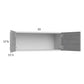 RTA Euro Grey 33" x 12-5/8" Wall Cabinet