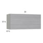 RTA Euro Grey 33" x 15-1/8" Flip Up Door Wall Cabinet with 1 Finished End Panel