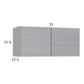 RTA Euro Grey 33" x 15-1/8" Wall Cabinet