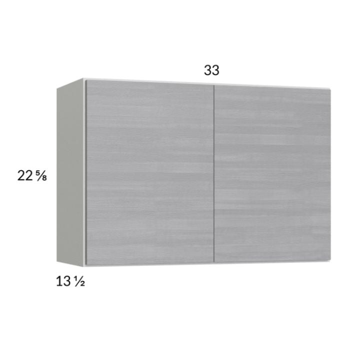 RTA Euro Grey 33" x 22-5/8" Wall Cabinet