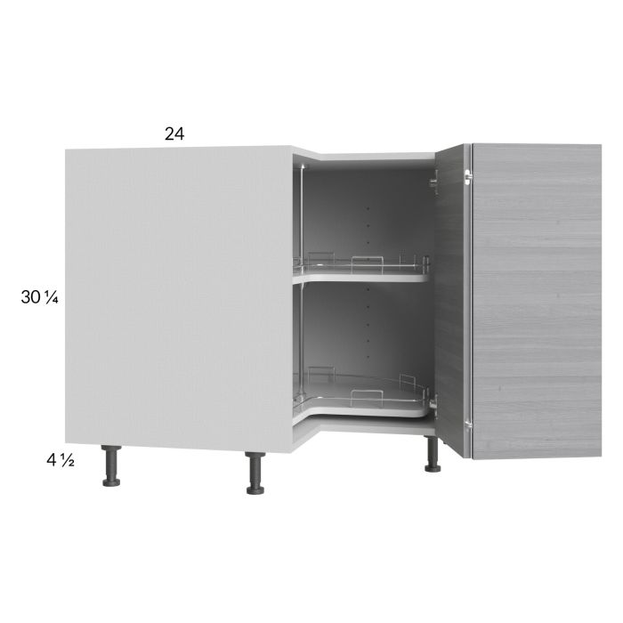 RTA Euro Grey 36" Lazy Susan Base Cabinet