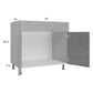 RTA Euro Grey 36" Sink Base Cabinet