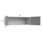 RTA Euro Grey 36" x 12-5/8" x 24" Wall Cabinet with 1 Finished End Panel