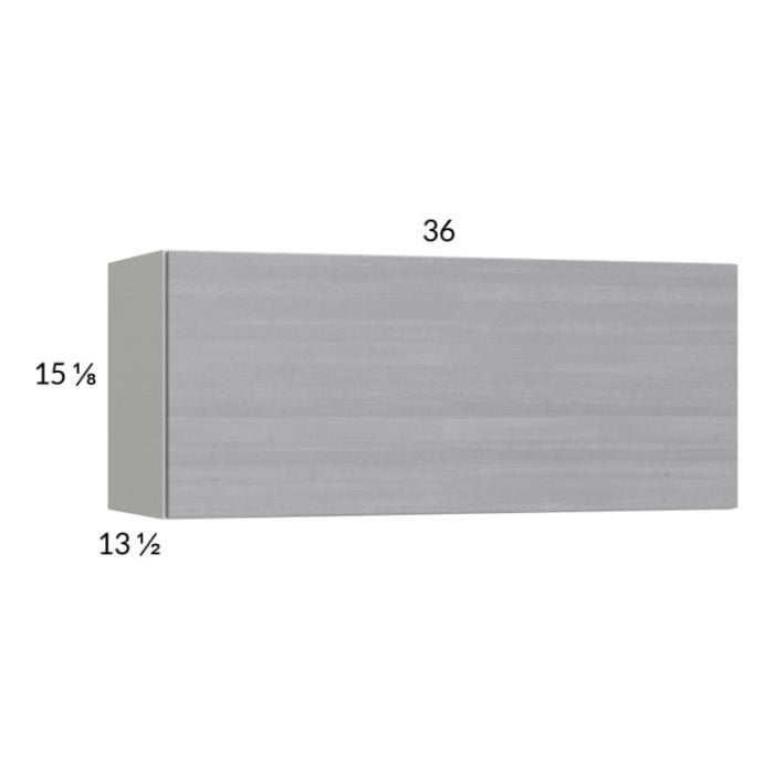 RTA Euro Grey 36" x 15-1/8" Flip Up Door Wall Cabinet