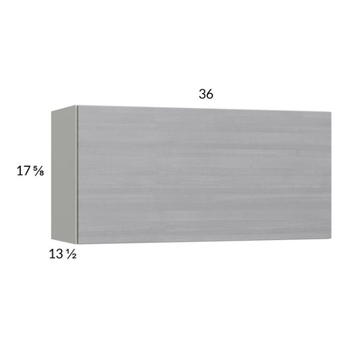 RTA Euro Grey 36" x 17-5/8" Flip Up Door Wall Cabinet