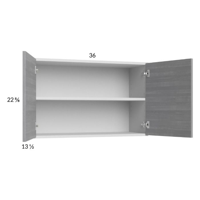 RTA Euro Grey 36" x 22-5/8" Wall Cabinet