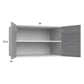 RTA Euro Grey 36" x 22-5/8" x 24" Wall Cabinet