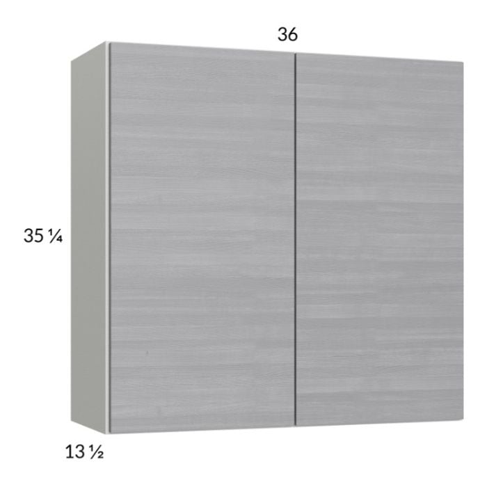 RTA Euro Grey 36" x 35-1/4" Wall Cabinet