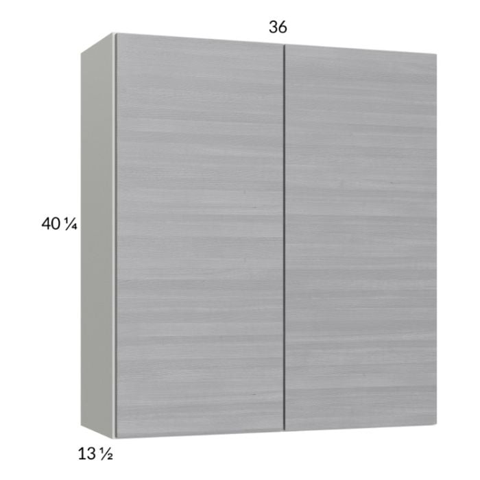 RTA Euro Grey 36" x 40-1/4" Wall Cabinet