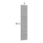 RTA Euro Grey 5-7/8" x 30-1/4" Overlay Filler