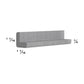 RTA Euro Grey 96" Outside Corner Moulding