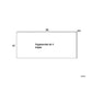 RTA Euro Grey Finished Panel 96" x 42" x 3/4"