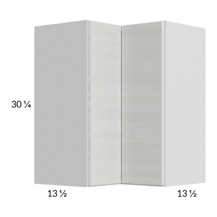 RTA Euro White Grain 24" x 30-1/4" Wall Easy Reach Cabinet