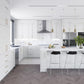 RTA Euro White Grain 36" 3-Drawer Base Cabinet with 2 Finished End Panels