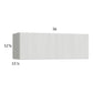 RTA Euro White Grain 36" x 12-5/8" Flip Up Door Wall Cabinet with 2 Finished End Panels