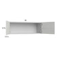 RTA Euro White Grain 36" x 12-5/8" Wall Cabinet with 1 Finished End Panel