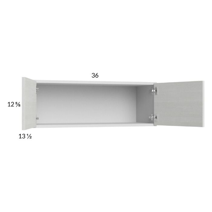 RTA Euro White Grain 36" x 12-5/8" Wall Cabinet
