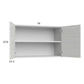RTA Euro White Grain 36" x 22-5/8" Wall Cabinet