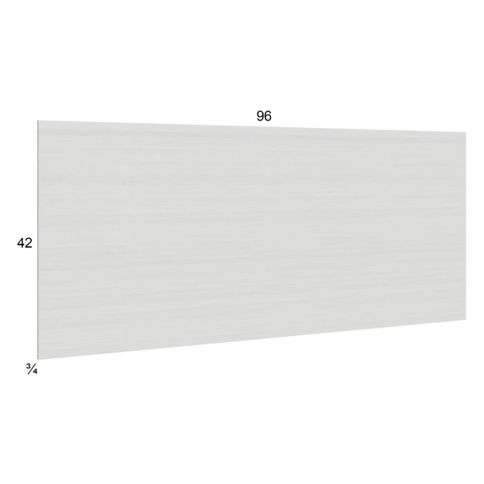 RTA Euro White Grain Finished Panel 96" x 42" x 3/4"