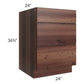 RTA Farmhouse Walnut Shaker 24" 3-Drawer Base Cabinet