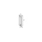 RTA Frosted White Shaker 12" x 30" Wall End Angle Cabinet