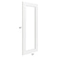 RTA Frosted White Shaker 24" x 42" Corner Glass Door