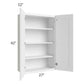 RTA Frosted White Shaker 27" x 42" Wall Cabinet