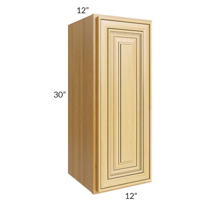 RTA Glazed Praline 12" x 30" Wall Cabinet