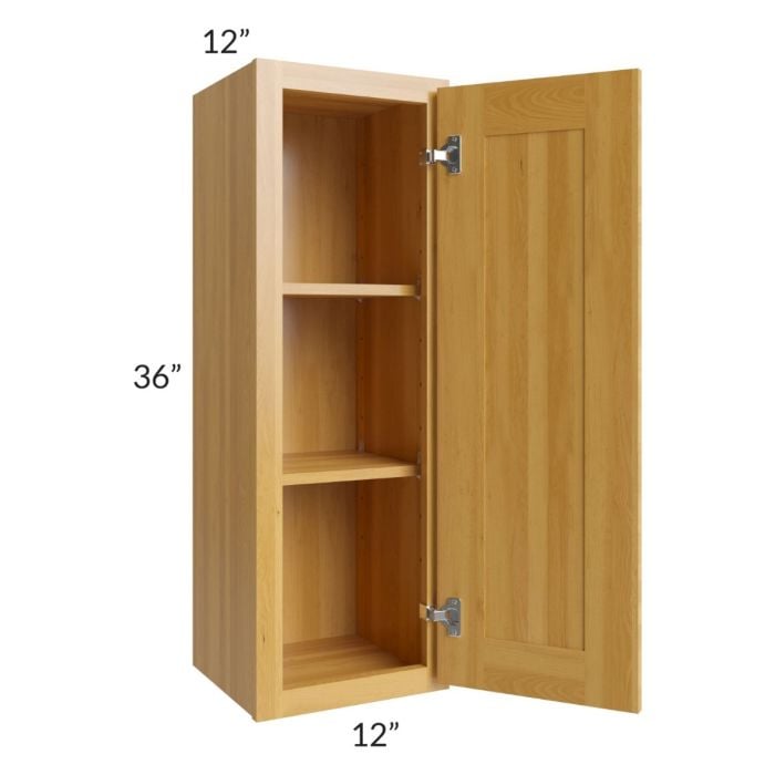 RTA Glazed Praline 12" x 36" Wall Cabinet