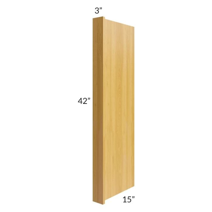 RTA Glazed Praline 15" x 42" Wall End Panel
