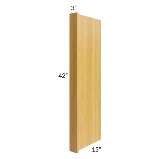 RTA Glazed Praline 15" x 42" Wall End Panel