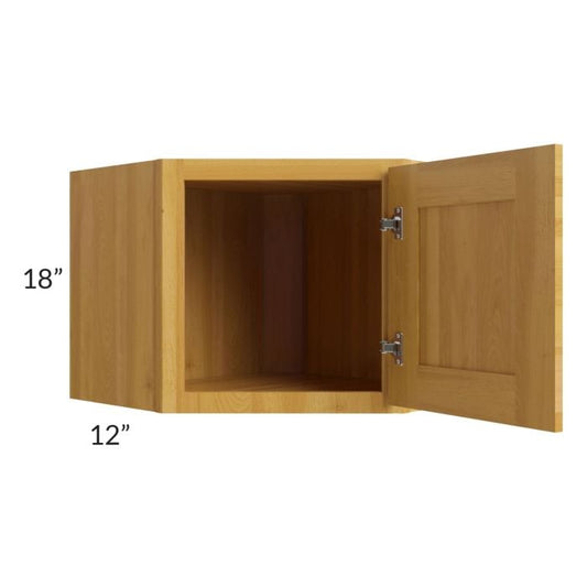 RTA Glazed Praline 24" x 18" Appliance Garage