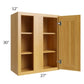 RTA Glazed Praline 27" x 30" Blind Corner Wall Cabinet