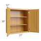 RTA Glazed Praline 27" x 30" Wall Cabinet