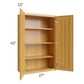 RTA Glazed Praline 27" x 42" Wall Cabinet with 2 Decorative End Panels