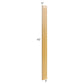 RTA Glazed Praline 3" x 42" Fluted Wall Filler