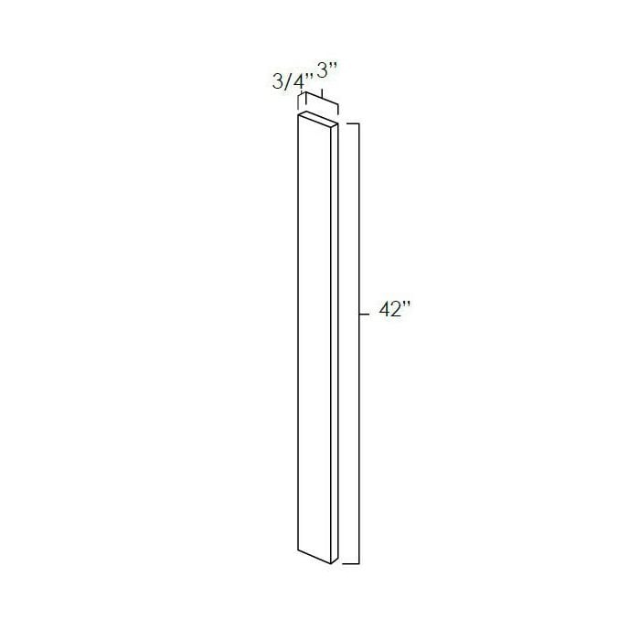 RTA Glazed Praline 3" x 42" Wall Filler