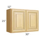 RTA Glazed Praline 30" x 21" Wall Cabinet