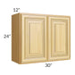RTA Glazed Praline 30" x 24" Wall Cabinet