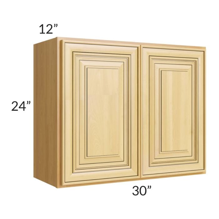 RTA Glazed Praline 30" x 24" Wall Cabinet