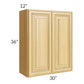 RTA Glazed Praline 30" x 36" Wall Cabinet