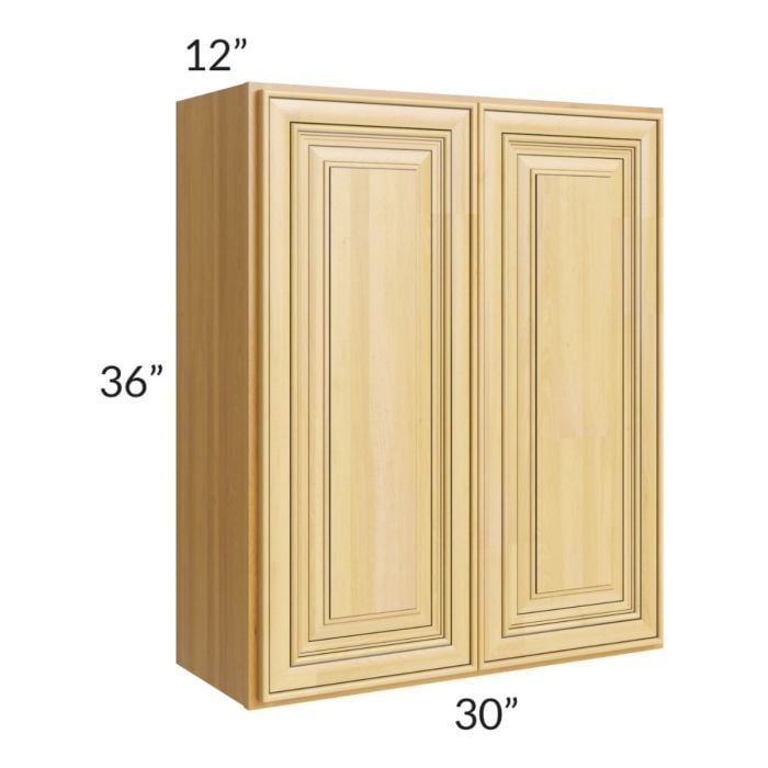 RTA Glazed Praline 30" x 36" Wall Cabinet