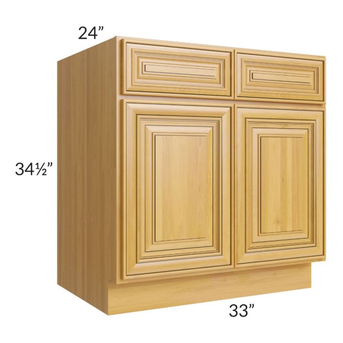 RTA Glazed Praline 33" Sink Base