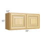 RTA Glazed Praline 33' x 15" Wall Cabinet